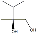 (S)-2,3-ジメチル-1,2-ブタンジオール 化学構造式