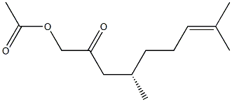 [S,(-)]-1-Acetyloxy-4,8-dimethyl-7-nonene-2-one