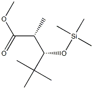 (2R,3S)-2,4,4-Trimethyl-3-trimethylsiloxypentanoic acid methyl ester