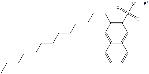 3-Tridecyl-2-naphthalenesulfonic acid potassium salt