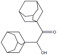 1,2-ジ(1-アダマンチル)-2-ヒドロキシエタノン 化学構造式