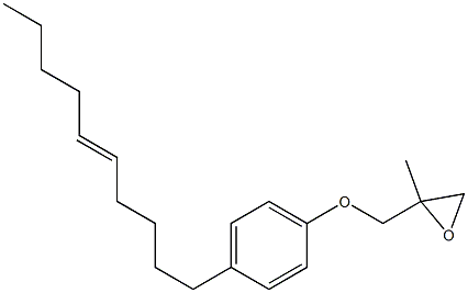 4-(5-Decenyl)phenyl 2-methylglycidyl ether