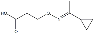 3-[(E)-1-Cyclopropylethylideneaminooxy]propionic acid