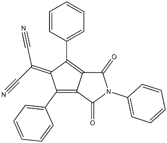 [(1,3-Dioxo-2,4,6-triphenyl-1,2,3,5-tetrahydrocyclopenta[c]pyrrol)-5-ylidene]malononitrile