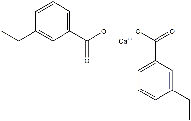 Bis(3-ethylbenzoic acid)calcium salt