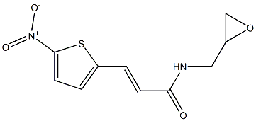 (E)-N-(Oxiranylmethyl)-3-(5-nitro-2-thienyl)acrylamide