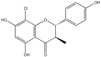 (2S,3R)-8-Chloro-2,3-dihydro-3-methyl-4',5,7-trihydroxyflavone