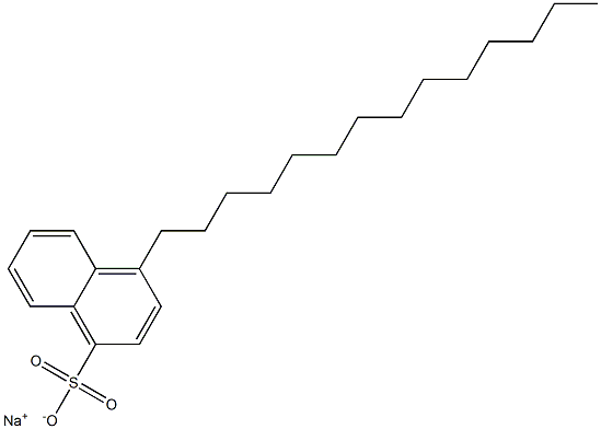 4-Tetradecyl-1-naphthalenesulfonic acid sodium salt