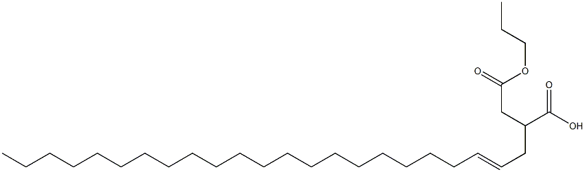 2-(2-Tricosenyl)succinic acid 1-hydrogen 4-propyl ester