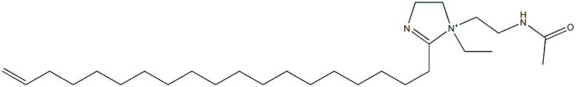 1-[2-(Acetylamino)ethyl]-1-ethyl-2-(18-nonadecenyl)-2-imidazoline-1-ium