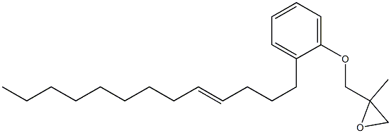 2-(4-Tridecenyl)phenyl 2-methylglycidyl ether