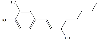 4-[(E)-3-Hydroxy-1-octenyl]pyrocatechol