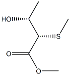 (2S,3R)-2-(Methylthio)-3-hydroxybutyric acid methyl ester