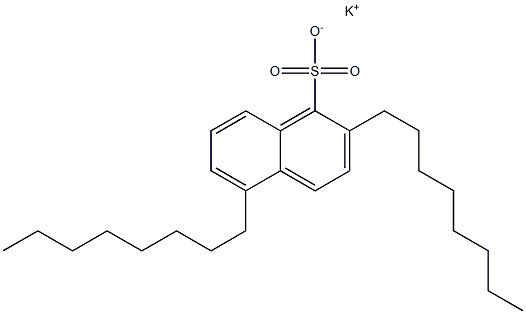 2,5-Dioctyl-1-naphthalenesulfonic acid potassium salt