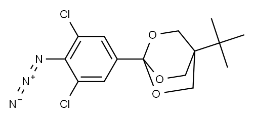 1-[4-tert-Butyl-2,6,7-trioxabicyclo[2.2.2]octan-1-yl]-4-azido-3,5-dichloro-benzene