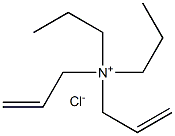 ジアリルジプロピルアミニウム·クロリド 化学構造式