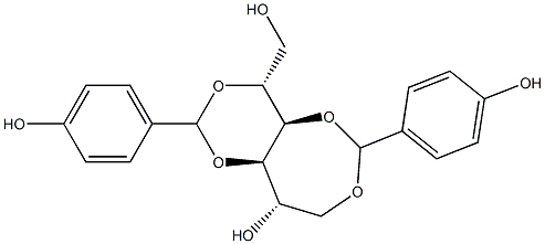 1-O,4-O:3-O,5-O-Bis(4-hydroxybenzylidene)-D-glucitol