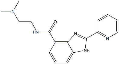 2-(Pyridin-2-yl)-N-[2-(dimethylamino)ethyl]-1H-benzimidazole-4-carboxamide