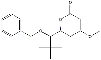 (6R)-6-[(S)-1-Benzyloxy-2,2-dimethylpropyl]-5,6-dihydro-4-methoxy-2H-pyran-2-one