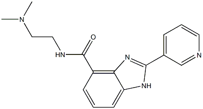 2-(Pyridin-3-yl)-N-[2-(dimethylamino)ethyl]-1H-benzimidazole-4-carboxamide