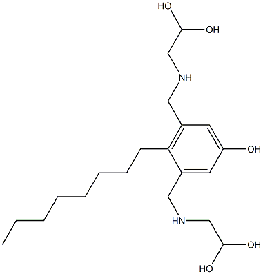 3,5-Bis[[(2,2-dihydroxyethyl)amino]methyl]-4-octylphenol