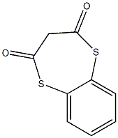 3H-1,5-Benzodithiepin-2,4-dione Structure
