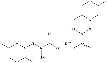 Bis(2,5-dimethylpiperidine-1-dithiocarbamic acid)zinc salt