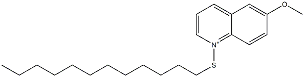 1-Dodecylthio-6-methoxyquinolinium