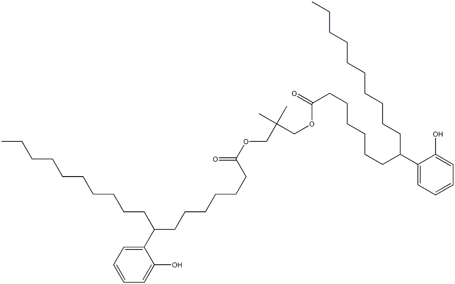 Bis[8-(2-hydroxyphenyl)stearic acid]2,2-dimethylpropane-1,3-diyl ester