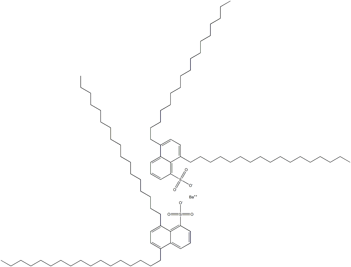 Bis(5,8-diheptadecyl-1-naphthalenesulfonic acid)barium salt
