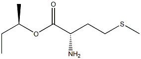 (R)-2-アミノ-4-(メチルチオ)ブタン酸(S)-1-メチルプロピル 化学構造式