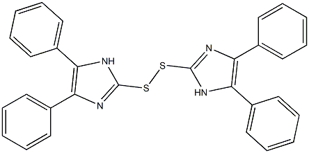 Bis(4,5-diphenyl-1H-imidazol-2-yl) persulfide