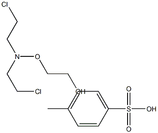 2-[[Bis(2-chloroethyl)amino]oxy]ethanol p-toluenesulfonate