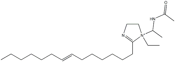 1-[1-(Acetylamino)ethyl]-1-ethyl-2-(7-tetradecenyl)-2-imidazoline-1-ium