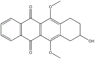 7,8,9,10-Tetrahydro-9-hydroxy-6,11-dimethoxy-5,12-naphthacenedione