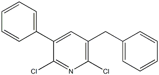 2,6-Dichloro-3-phenyl-5-benzylpyridine