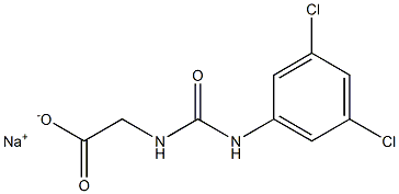 [3-(3,5-Dichlorophenyl)ureido]acetic acid sodium salt