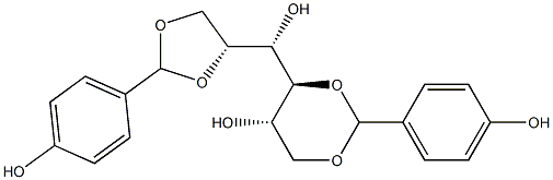 1-O,2-O:4-O,6-O-Bis(4-hydroxybenzylidene)-L-glucitol