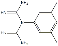 3-(3,5-キシリル)ビグアニド 化学構造式