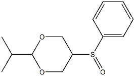 2-Isopropyl-5-(phenylsulfinyl)-1,3-dioxane