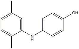 p-(2,5-Dimethylanilino)phenol Structure