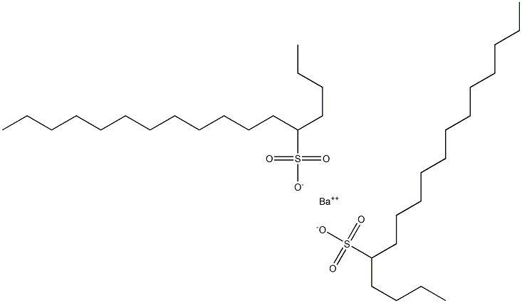 Bis(heptadecane-5-sulfonic acid)barium salt