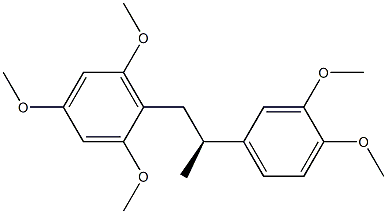 [S,(+)]-2-(3,4-Dimethoxyphenyl)-1-(2,4,6-trimethoxyphenyl)propane