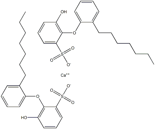 Bis(6-hydroxy-2'-heptyl[oxybisbenzene]-2-sulfonic acid)calcium salt