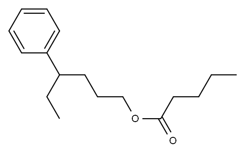 Pentanoic acid 4-phenylhexyl ester