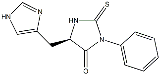 (5R)-5-(1H-Imidazol-4-ylmethyl)-3-phenyl-2-thioxoimidazolidin-4-one