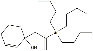 1-[2-(Tributylstannyl)-2-propenyl]-2-cyclohexen-1-ol