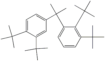 2-(2,3-Di-tert-butylphenyl)-2-(3,4-di-tert-butylphenyl)propane