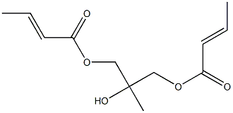 Bis[(E)-2-butenoic acid]2-hydroxy-2-methyl-1,3-propanediyl ester