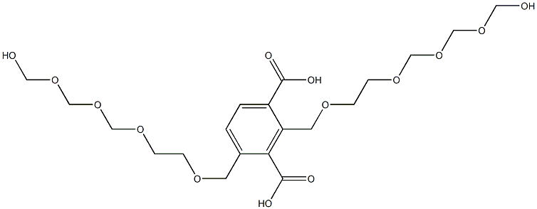 2,4-Bis(10-hydroxy-2,5,7,9-tetraoxadecan-1-yl)isophthalic acid